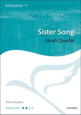 Sister Song SSA choral sheet music cover